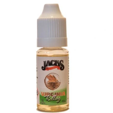 Jacks Virginia Rolling E-Liquid 10ml bottle