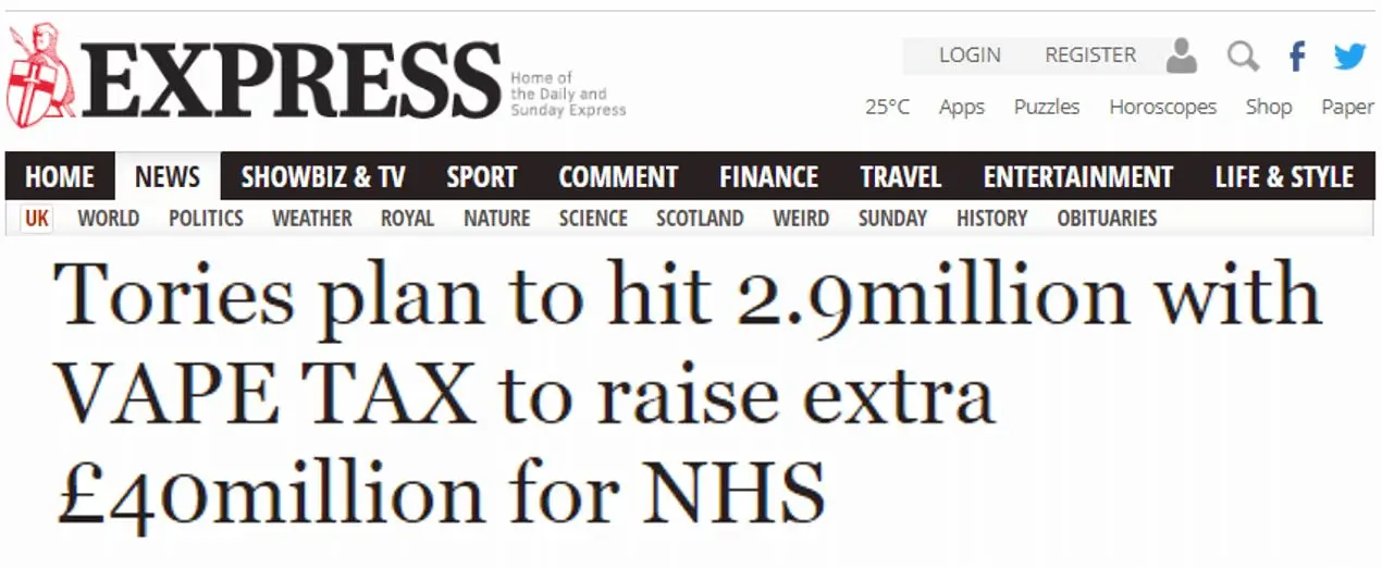 Vaping Taxes in the UK by Jacks e-liquid