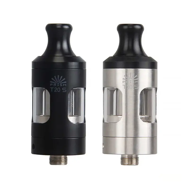 Innokin Prism T20-S Tank in Stainless and Black.