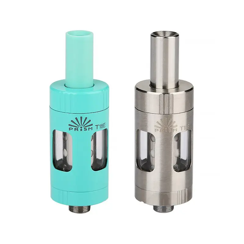 Innokin T18E Prism Tank in Stainless Steel.