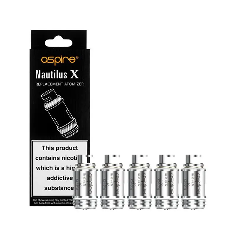 Aspire Nautilus X Coils (5-Pack) in the 1.5ohm resistance.