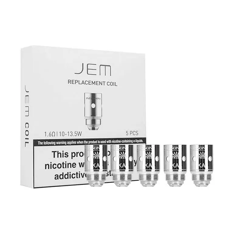 Innokin Jem Coils (5-Pack) in the 1.6ohm resistance.