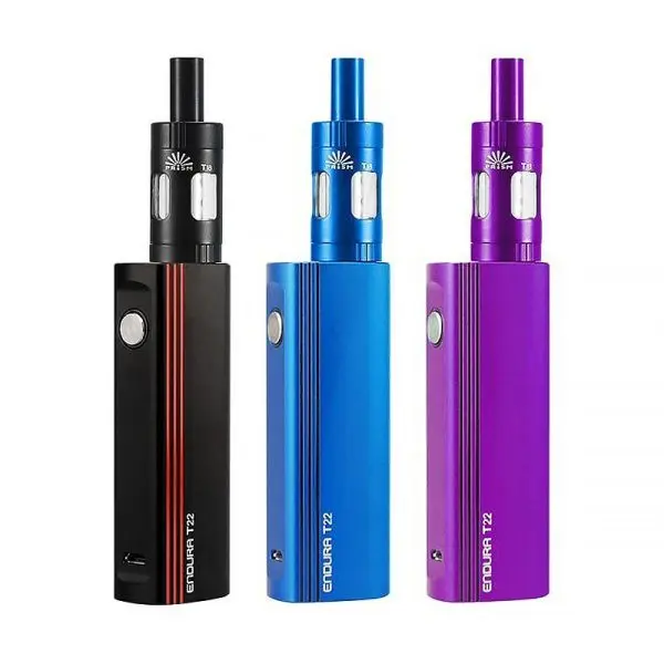 Innokin Endura T22E Kit in Blue finish.