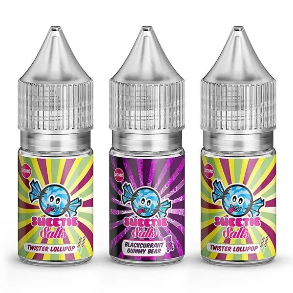 Sweetie Nic SALT (10ml) bottle in the Gummy Bear flavour.