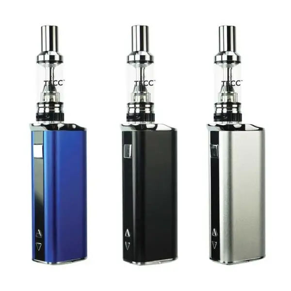 TECC Arc 5 Kit in Black finish showing the OLED screen.