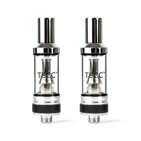 TECC CS Air Slim Tank showing the airflow adjustment ring.