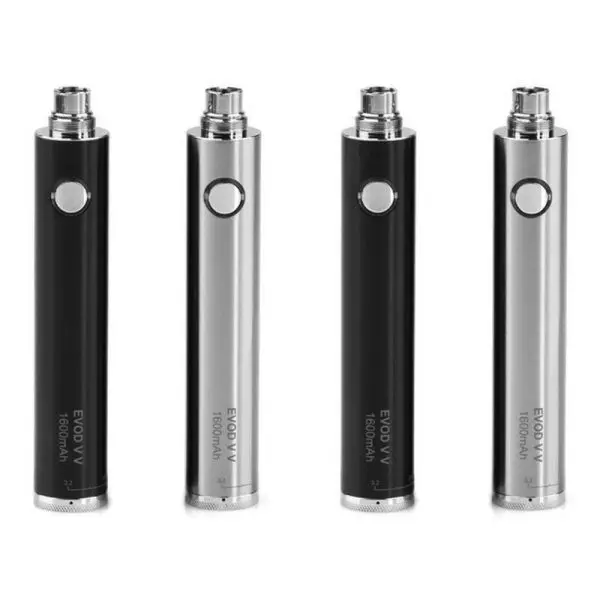 KangerTech Evod VV Battery 1600mAh in Brushed Steel.