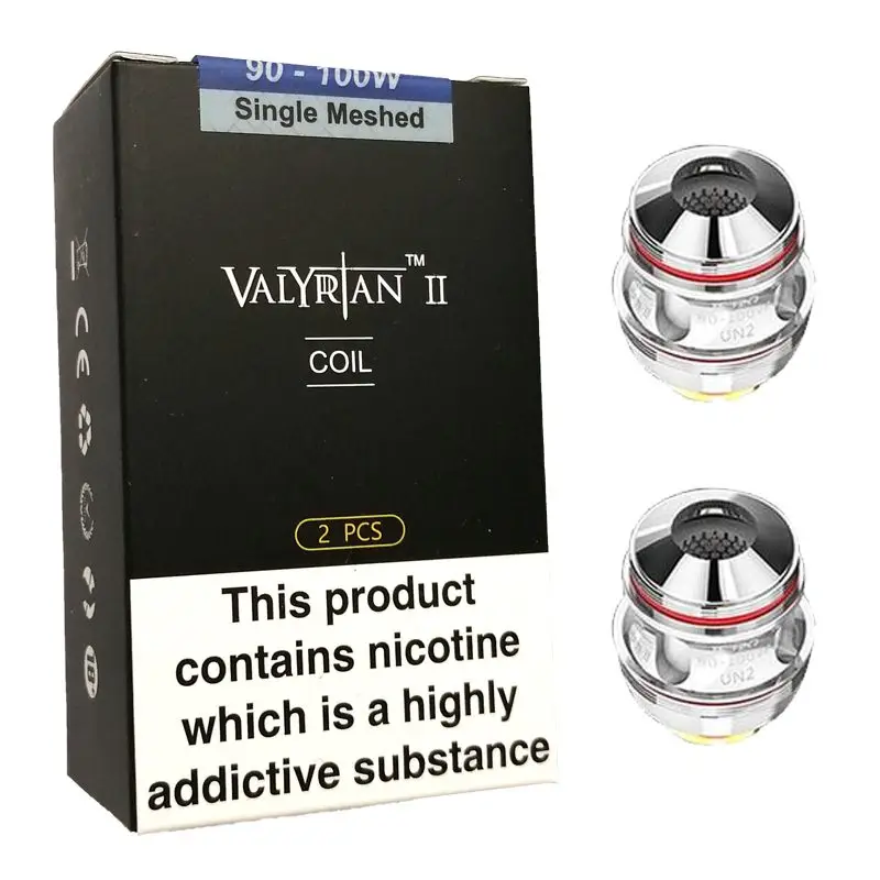 Uwell Valyrian 2 Coils (2 Pack) showing the UN2 Single Meshed coil.