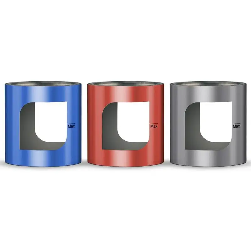 Aspire PockeX Replacement Glass with silver metal sleeve and window.