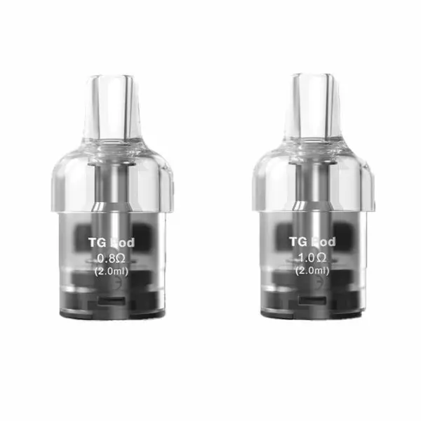 Aspire TG Refillable Pods (2-Pack) showing the cylindrical design for the Cyber G.