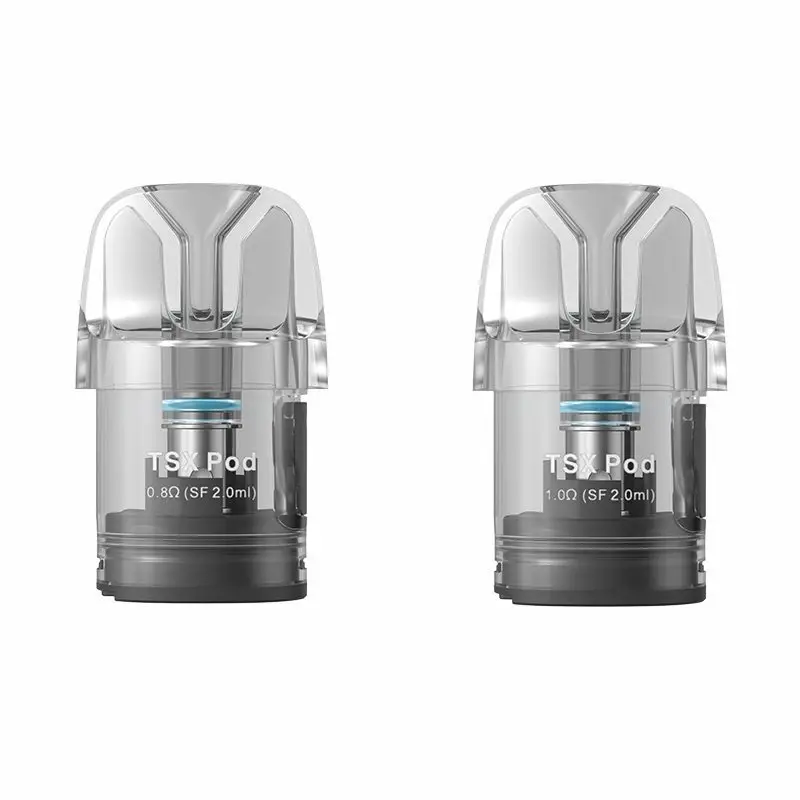 Aspire TSX Refillable Pods (2-Pack) with the 1.0ohm mesh coil.