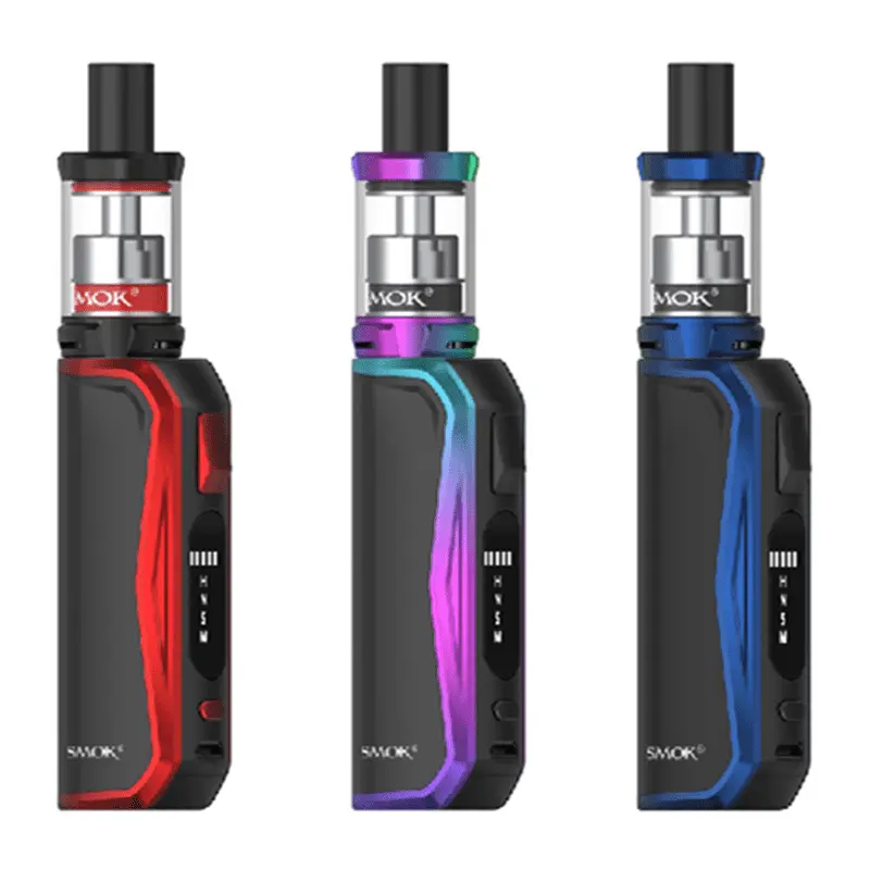 Smok Priv N19 Kit in Prism Chrome and Black.