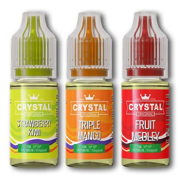 SKE Crystal Salts (New Version) Blue Fusion 10ml bottle.