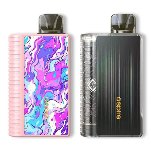 Aspire Gotek Nano Pod Vape Kit features a 1000mAh battery, 30W output, and an LED battery screen.