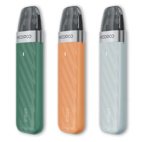 Voopoo Argus Z2 Pod Vape Kit. The Z2 is a pure "plug-and-play" device with no buttons or settings to adjust.