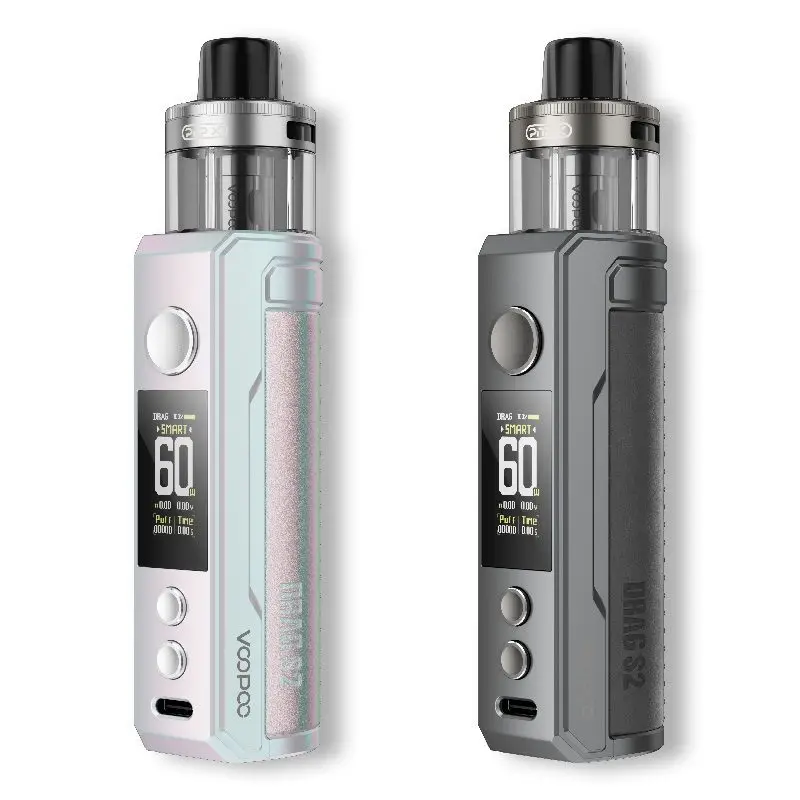 VooPoo Drag S2 Pod Vape Kit is a powerhouse pod mod designed for vapers who want a "do-it-all" device.