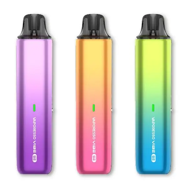 Vaporesso Vibe SE Vape Pod Kit. Simple, sleek, and smart.
