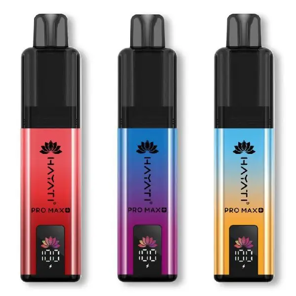 The rechargeable 6000 puff Hayati Pro Max Plus Prefilled Pod Kit