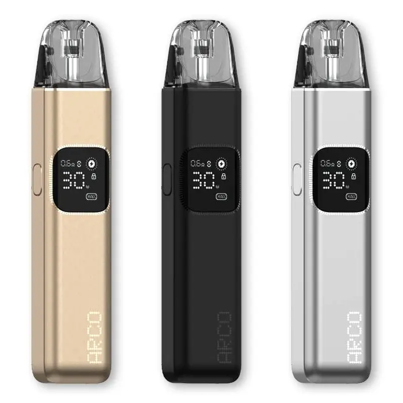 SMOK Arco Digi Pod Kit. The Arco Digi stands out with its intelligent chipset. Whether you want to save battery in ECO mode or maximize flavour in MAX mode.