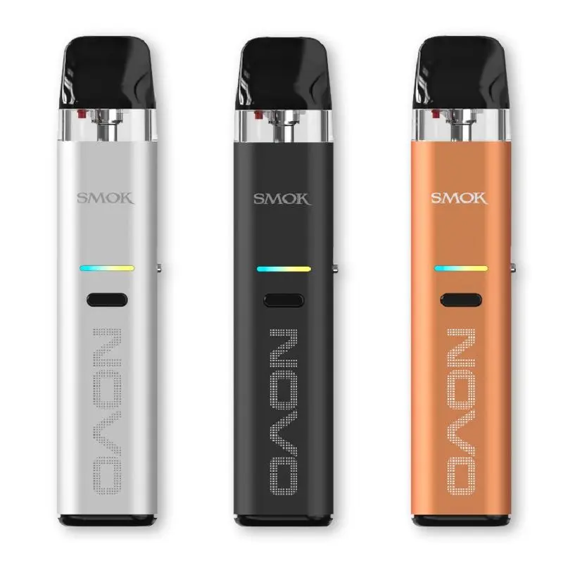 SMOK Novo ECO Kit, Vaping goes green with the SMOK Novo ECO Pod Kit. This innovative device features a removable 1000mAh battery.