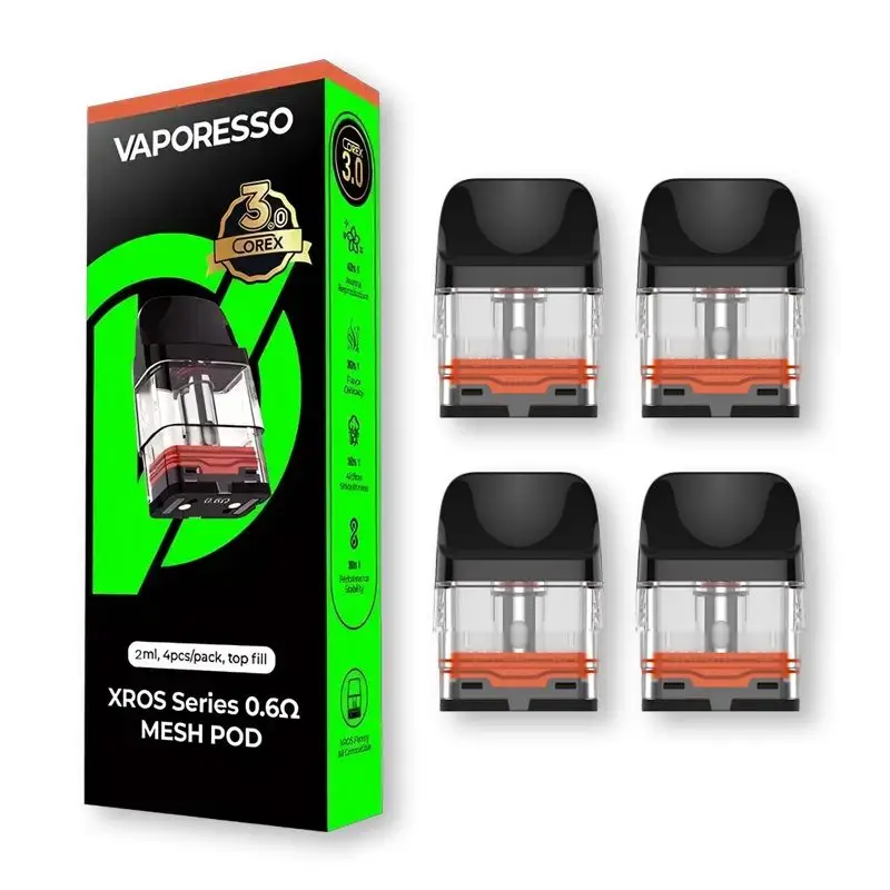 XROS Corex 3.0 Pods 4 pack. Fits all XROS kits