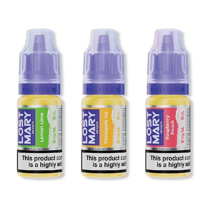 Lost Mary Nic Salt E-liquid 10ml bottles