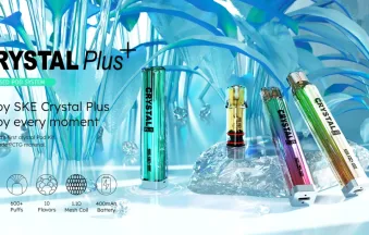 The SKE Crystal Plus Pod Kit. The none disposable disposable. make the switch it's much kinder to the environment and will save you money. Money Saving deals.